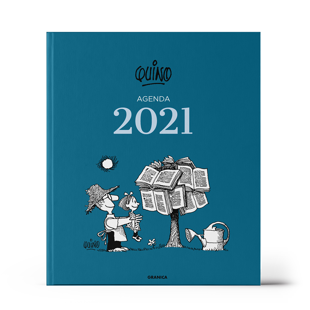 Quino 2021, Encuadernada - Azul Oscuro